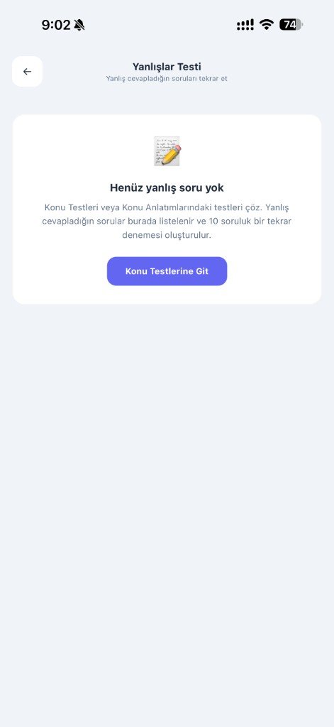 Yanlışlar testi