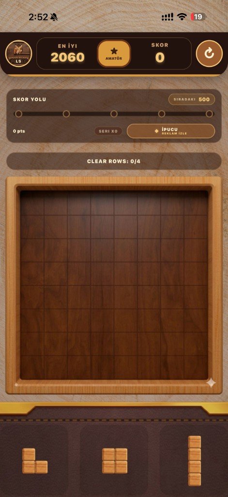 Wood Block Puzzle ikinci ekran